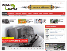 Tablet Screenshot of imanvehayat.com